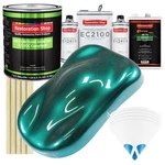Dark Teal Metallic Low Voc Urethane Basecoat Gallon Kit & European Clear New. Price: $436.99.