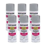 Rust-oleum 2081830 Stops Automotive Primer Spray Flat Light Gray 12OZ 6PACK New. Price: $32.94.