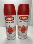 Krylon Sea Glass Ruby Red Spray Paint Diy Frosted 12 Oz K09052007 Lot Of Cans New. Price: $49.99.