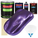 Plum Crazy Metallic Voc Slow Car Paint 1 Gal Kit Urethane Basecoat Clearcoat New. Price: $389.99.