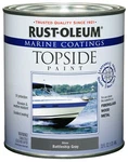Rust-oleum Marine Topside Paint- Quart New. Price: $47.00.