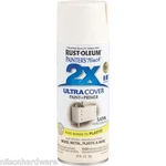 (6)- Heirloom White Rustoleum Painter Touch 2X Ultra Cover Spray 249076 New. Price: $67.99.
