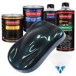 Dark Turquoise Metallic Quart Urethane Basecoat Clearcoat Car Auto Paint Kit New. Price: $188.99.