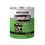 Rustoleum 379558 Specialty Camouflage Paint, Quart, Flat Black, Pack Of 1 New. Price: $40.00.