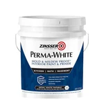 Zinsser Interior Paint, Satin, Latex Base, White, 5 Gal 02700 New. Price: $245.67.