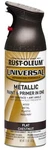 Rust-oleum 271471 Universal Surface Metallic Spray Paint, 11 Oz, Flat Chestn New. Price: $21.50.