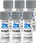 Rust-oleum 334017-6PK Painter's Touch 2X Ultra Cover Primer Spray, 12 Oz, Flat G New. Price: $82.22.