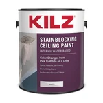 Kilz Color Change Stainblocking Ceiling Paint, Interior White, 1 Gallon New. Price: $67.84.