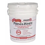 Zinsser Interior/exterior Paint, Satin, Water Base, White, 5 Gal 3100 New. Price: $373.37.