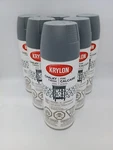 6 Cans Krylon K04103000 Chalky Finish Spray Paint, Slate, 12 Ounce New. Price: $58.45.