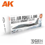 Interactive: Us Force & Ang Modern Aircraft Colors - Paint Set AK11746 New. Price: $28.15.