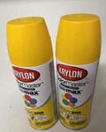 Lot Of Krylon Sun Yellow Gloss Spray Paint 12 Oz Fast Drying Indoor Outdoor New. Price: $26.05.