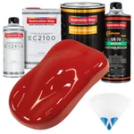 Jalapeno Bright Red Auto Paint Urethane Basecoat Quart Kit & European Clear New. Price: $200.99.