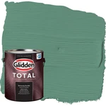 Glidden Total 1 Gal. Sheffield/green Satin Exterior Paint Premiumr New. Price: $86.68.