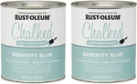 Rust-oleum 285139 Ultra Matte Interior Chalked Paint 30 Oz Serenity Blue Pack New. Price: $49.99.