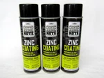 Zinc Kote Cold Galvanizing Paint, 22 Oz Aerosol - 3 Cans New. Price: $42.49.