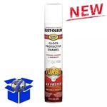 Rust Oleum Stops 24 Oz Turbo Spray System Gloss General Purpose White New. Price: $33.50.