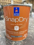 Sherwin Williams Snap Dry Interior Exterior Acrylic Paint/ultra-deep Base/satin New. Price: $19.99.