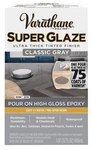 Varathane 363903 Super Glaze Pour-on High Gloss Epoxy, Quart, Classic Gray New. Price: $31.00.