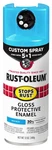 Rustoleum 376907EA Stops Spray Paint Gloss Maui Blue 12 Oz New. Price: $25.40.