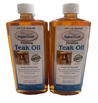 Aquateak Premium Oil, 501SS, 16 Oz Each, (2 Pack) New. Price: $23.96.