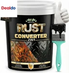 2 1 Rust Converter & Primer, 35 Oz Black Reformer Paint Metal, New. Price: $45.86.