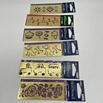 Lot Of 6 - Plaid All Night Media Brass Stencils Floral Bus Dog Ice Cream Xmas New. Price: $15.00.
