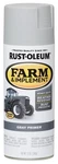 Rust Oleum Farm Implement Gray Primer Spray Paint 12 Ounce Heavy Duty New. Price: $18.69.