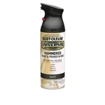Rust-oleum 245217A2 Surface Universal Hammered Spray Paint, Black, 12 Ounce New. Price: $13.99.