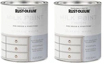 Rust-oleum 331049 Milk Paint Finish, Quart, Classic White, Pack Of 2 New. Price: $45.99.