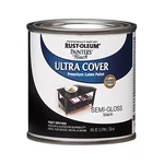 Rust-oleum 1974-730 Painter's Touch Ultra Cover Latex Paint, Semi-gloss Black, New. Price: $20.81.
