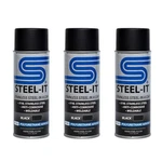 Steel-it 1012B Black Polyurethane Stainless Spray 12OZ Can (pack Of 3) New. Price: $89.97.