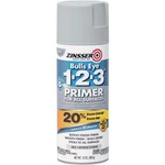 6 Pk Zinsser Bulls Eye 1-2-3 Gray 13 Oz Water Based Primer Spray 290971 New. Price: $81.99.