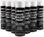 Kwik Goal White Athletic Field Paint (12 Cans), New. Price: $137.00.