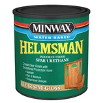 Minwax Water Based Helmsman Spar Urethane, Quart, Semi-gloss New. Price: $46.86.