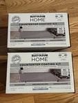 Lot Of 2 Rust-oleum Home Countertop Coating Kit White Tint Base Satin New. Price: $99.99.