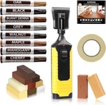 Laminate Vinyl Floor Repair Kit With Heat Pen, 11 Colors Hardwood Wax New. Price: $38.48.