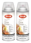 Pack Of 2, Krylon Triple-thick Crystal Clear High Gloss, 12 Oz, Multi-surface New. Price: $14.35.