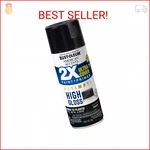 Rust-oleum 328374 American Accents Spray Paint, 12 Oz, High Gloss Black New. Price: $18.26.