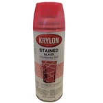 Krylon Stained Glass Spray Paint Cranberry Red 11.5OZ Translucent Indoor Diy New. Price: $59.99.