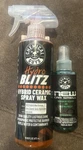 Chemical Guys Hydro Blitz Hybrid Ceramic Spray Wax 16 Fl Oz+ Bonus New Car Smell. Price: $25.99.