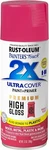 Rust-oleum Painter's Touch 2X Ultra Cover Spray Paint, 12 Oz, 110+ Colors New. Price: $12.99.