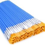 50 Pcs Flat Paint Brushes For Touch Up, Anezus Small 16.5CM X 0.6CM, Blue New. Price: $18.99.
