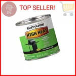 Rust-oleum 7778730 High Heat Brush Protective Enamel Paint, Half Pint, Flat Bbq New. Price: $23.52.