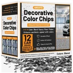 Blend Decorative Color Chips, 3-5MM Count (pack Of 1), Black, White, Gray New. Price: $105.99.