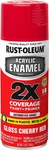 271920 Acrylic Enamel 2X Spray Paint, 12 Oz, Gloss Cherry Red New. Price: $18.92.