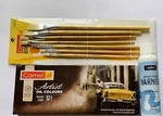 Camlin Artist Oil Color Tubes +varnish Spray +bristles White Flat Brushes New. Price: $57.79.