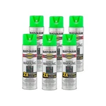 Rust-oleum 266574-6PK Professional 2X 15 Ounce (pack 6), Fluorescent Green New. Price: $55.99.
