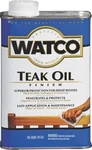 New Watco A67141H 32OZ Quart Stain Teak Oil Finish Fresh Sale 3170917. Price: $16.19.