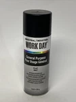 Krylon 4412 Industrial Work Day General Purpose Enamel Spray Paint, Flat Black New. Price: $20.00.